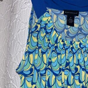 Rafaella multicolored sleeveless tank. Medium